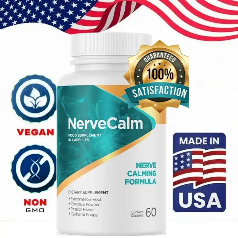 NerveCalm Ingredients Bottle