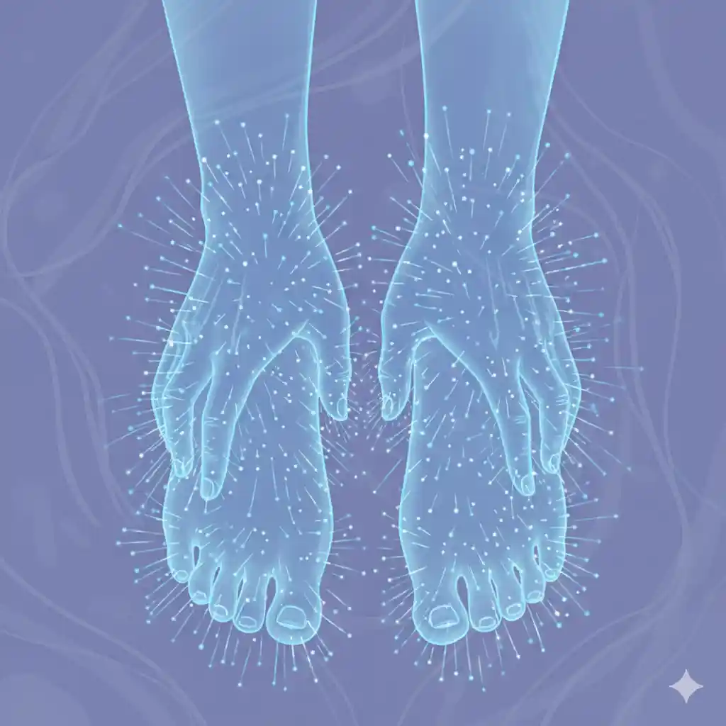 tingling sensation in hands early nerve sensitivity